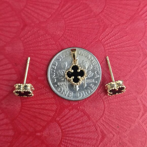 Set - cute earring and pendant - Picture 7 of 16